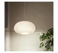 MRBVAOXVD Luz de Lámpara, Moderna Originalidad Lámparas Colgantes de Vidrio Lechoso Whorls Groggery Lámparas de Techo, Contador de Mesa de Comedor Del Dormitorio