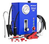 MRCARTOOL EVAP Máquina de Humo Detector de Fugas de Automóviles con Indicador de Presión y medidor de Flujo de Humo Probador de Diagnóstico de Evap al Vacío con Bomba de Aire Incorporada, DC 12V