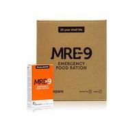 MRE-9 | Ración de emergencia | 20 años de vida útil | Vitaminas Extra | 24 x 500 g | Alimentos para Emergencias | Vida útil extremadamente larga