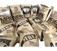 MRE - Ración de comida militar, lista para comer, del ejército de Estados Unidos, diferentes menús, VEGETABLE CRUMBLES WITH PASTA IN TACO SAUCE