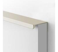 MREGLHUI Tiradores Ocultos para Armarios De Cocina, Aluminio, Moderno Manijas De Cocina Ocultas, Tiradores De Puerta De Cajón,Tiradores De Muebles Ocultos,Beige,12cm/4.7in