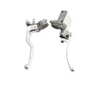 MreQNing Manetas freno ajustables Palanca de cilindro maestro de freno embrague motocicleta PARA HO&ND&A CR 125R 250R 500R CRF 150 250 450 2002-2012