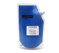 MRHZKE 500 g de Recarga de Polvo de tóner para TN321 TN324 C224 C284 C364 7822 7828 221 221s 281 7122 para su Uso en Cartuchos(500g-Cyan)