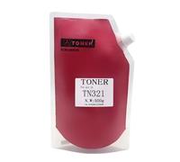 MRHZKE 500 g de Recarga de Polvo de tóner para TN321 TN324 C224 C284 C364 7822 7828 221 221s 281 7122 para su Uso en Cartuchos(500g-Magenta)