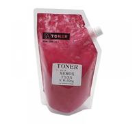MRHZKE 500g WC7525 Tóner Polvo de Polvo Compatible con C220 C3300 C4300 400 360 320 3540 3530 3250 3140 4350 7728 7328 Costres de tóner de Color(Magenta-500g)