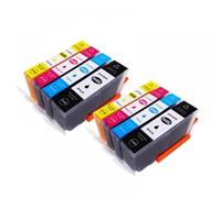 MRHZKE 564 XL Cartucho de Tinta de reemplazo para impresoras Que Incluyen Photosmart B8550 C6380 B11 6510 4610 4620 3520 5510 5520(2 Set)