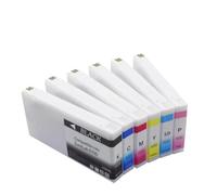 MRHZKE 6 Color T7821 T7822 T7823 T7824 T7825 T7826 Cartucho de Tinta de Tinte 200 ml Compatible con D700 SL-D700 Impresora Surelab Serie Ink Reemplazo(T7821-6 6color)