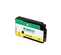 MRHZKE 712 XL 712XL El Cartucho de Tinta Funciona con DesignJet T650 T630 T250 T230 T210 Impresora Compatible con 3ED71A 3ED67A 3ED68A 3ED69A(Y)