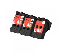 MRHZKE Cabezal de impresión QY6-8001 QY6-8017 para CA91 Cartucho de Tinta CA92 para Usar con G1100 G1110 G2100 G2110 G3100 G3110 G4100 G4110 Impresoras(2Black 1Color)