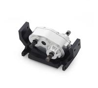 MRHZKE Caja de Engranajes de Transferencia de Metal CNC Velocidad de una Sola Velocidad para 1 10 Autos de rastreador RC de 10 Escala compatibles con Modelos FJ40 G2 D110(C)