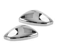 MRHZKE Capa de la Cubierta del Espejo Lateral de 1 par Compatible con 208 2008 2012-2019 Modelos de reemplazo de plástico Cromado Plateado