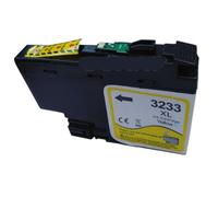 MRHZKE Cartucho de Tinta LC3233 XL para DCP J1100DW MFC J1300 Impresora(1pk-Yellow)