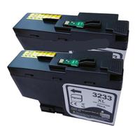 MRHZKE Cartucho de Tinta LC3233 XL para DCP J1100DW MFC J1300 Impresora(2PK-Black)