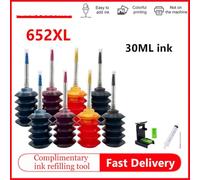 MRHZKE Cartucho de Tinta para Deskjet 1115 2135 2678 3635 3838 4535 4675 Impresora 652xl Reemplazo(2set Ink 30MLX4color)
