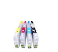 MRHZKE Cartucho de Tinta Recargable 405XL Compatible con impresoras WF-4820 WF-3820 WF-7830 WF-7835 WF-7840 y WF-4825(4 Refillable-Full)
