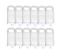 MRHZKE Cartucho de Tinta Recargable PFI-704 Compatible con IPF 8300 IPF 8310 IPF 8300S IPF 8310S 12 Colores Sin Chip(12Color 1set No Chip)