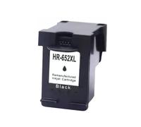 MRHZKE Cartucho de Tinta remanufacturado 652 XL Compatible con HP652 para Modelos DeskJet Ink Advantage 1115 2135 3635 3755 3835 3836 4535 4675(652XL 1PCS Black)