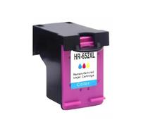 MRHZKE Cartucho de Tinta remanufacturado 652 XL Compatible con HP652 para Modelos DeskJet Ink Advantage 1115 2135 3635 3755 3835 3836 4535 4675(652XL 1PCS Tri-Color)