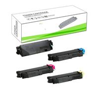 MRHZKE Cartucho de tóner de 4 Colores 408310 408311 408312 408313 Compatible con Impresora R1c0h P C600, Negro, 18 000 páginas y Colores, 12 000 páginas