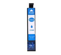 MRHZKE Cartuchos de Tinta 212 Trento XL T212 XL para la expresión XP-4100 XP-4105 WF-2830 WF-2850 Las impresoras Funciona con Cartuchos seroide 12XL(Cyan)