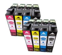 MRHZKE Cartuchos de Tinta para impresoras Expression Home XP-235A XP-332A XP-325A Compatible con Cartucho de Tinta 36 XL T3691 T3692 T3693 T3694