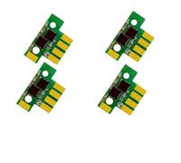 MRHZKE Chip de Cartucho para impresoras CX310 CX410 CX510 CX310N CX410E CX410DE CX510DE CX510DTHE CX510DHE 3K 4K Versión Global(1BK 1C 1M 1Y)