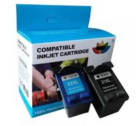 MRHZKE Ink Cartridges For 21 22 XL C9351AN C9352AN For Deskjet 3915 3920 3930 D1530 D1320 D1311 D1455 Printers Pack of 2