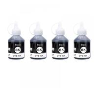 MRHZKE Kit de Tinta recargada, Juego de 4 Colores para impresoras de inyección de Tinta TN DCP-T300 T300 500W 500 T700W T700 T800W(4PC BK)