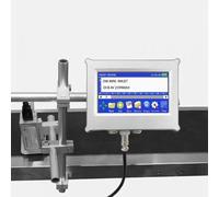 MRHZKE Máquina de codificación automática para máscaras, Impresora de inyección de Tinta de 12,7mm con Soporte de 25 Idiomas, Impresora térmica de inyección de Tinta TIJ