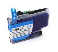 MRHZKE Oceania LC436 LC436XL Cartucho de Tinta para MFC J4340DW J4440DW J4540DW J5855DW J5955DW J65555DW J69555DW J6957DW(LC436XL-C)