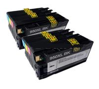 MRHZKE OfficeJet Pro 8100 8600 8610 8615 8620 8630 Cartuchos de Tinta Compatible Conjunto 8 Piezas 950xl 951xl CN045AE CN046AE CN047AE CN048AE