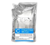MRHZKE Paquete de Tinta de sublimación de Tinte con Chip Compatible con F6000 F7000 F6070 F6080 F6280 F7070 F6200 F7200 F6270 T741X T7411 T7412 T7413 T7414 IMPRESORES(Cyan)