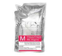 MRHZKE Paquete de Tinta de sublimación de Tinte con Chip Compatible con F6000 F7000 F6070 F6080 F6280 F7070 F6200 F7200 F6270 T741X T7411 T7412 T7413 T7414 IMPRESORES(Magenta)