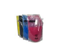 MRHZKE Polvo de tóner de 4 kg TN512 para C454 C554 Tóner Recarga CMYK Japón