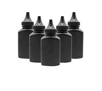 MRHZKE Polvo de tóner de 70g para Cartucho 105A 106A W1105A W1106A W1107 para láser 107A 107W MFP 135A 135W(5 Bottle)