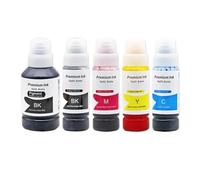 MRHZKE Recarga de Tinta de Tinte Compatible con la Impresora L6170 L6160 L6190 L4150 L4160 L3150 L3110 Botellas de Tinta de la Serie T001 T001(70ml Y)