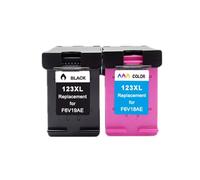 MRHZKE Reemplazo de Cartucho de Tinta 123XL Compatible con 123 Compatible con 1110 2130 2132 2133 2134 3630 3632 Envy 4513 4520