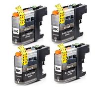 MRHZKE Reemplazo de Cartucho de Tinta Compatible para LC223 223 Funciona con DCP-J4120DW MFC-J4420DW J4620DW 4625DW 5320DW Impresoras LC223(4PCS BK)