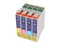 MRHZKE Reemplazo de Cartucho de Tinta T0711 T0715 para impresoras de lápiz SX110 SX215 SX218 SX400 SX405 SX405WIFI SX410 SX415 SX510W SX515W DX7400