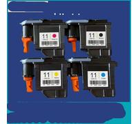 MRHZKE Reemplazo del Cabezal de impresión para 11 100 510 HP800 HP110 C4810A C4811A C4812A C4813A 500 Piezas de Impresora(A Set 4pcs B C M Y)
