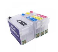 MRHZKE Refillable Empty Ink Cartridge Compatible with Workforce WF3620 WF3640 WF7110 WF7610 WF7620 WF7710 WF7720 T2711 27XL