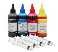MRHZKE Refillable Ink Kit For 655 655XL Ink Cartridges For Deskjet 3525 4615 4625 5525 6525 CISS Printers