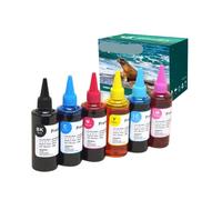 MRHZKE Tinta colorante de Recarga Universal 100 ml Compatible con impresoras(1 Set)