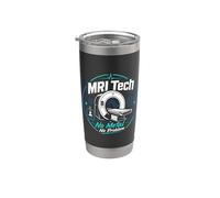 MRI Tech Ningún metal ningún problema Imágenes de resonancia médica divertida Vaso térmico de acero inoxidable de doble pared