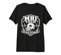 MRI Tech Ningún Metal No Problem Imágenes por Resonancia Médica Camiseta Premium