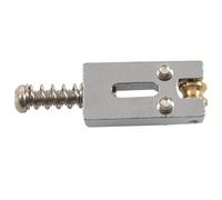 MRiiVE 6 Roller Bridge Tremolo Saddles Con Llave Para Strat Tele Guitarra Eléctrica Color Cromo