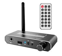 MRiiVE HIFI Bluetooth 5.2 Receptor de Audio Coaxial/Mic/USB Entrada U-Disk 3.5MM/LR Salida Adaptador Inalámbrico para Altavoz para Auto KTV