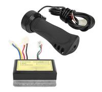 Mrisata Controlador de Cepillo de 3 Cables, 12V, 250W, con Manillar de Agarre de Pulgar de Cable Extendido para Scooter de Bicicleta Eléctrica