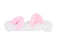 Mrisata Diadema de spa facial con orejas de gato, diadema con orejas de gato de tela suave, diadema encantadora para mujeres, cara de lavado, maquillaje, yoga, con bonitas orejas de gato para spa