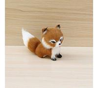 Mrisata Juguete de Peluche de de Simulación, Lindo Mini Animal de Peluche, Pequeño Sentado, con Piel Suave Realista, para Niños, Regalo de Cumpleaños, Decoración del H (como se Muestra #88)